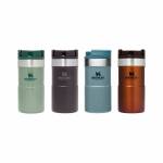 Stanley The Neverleak Travel Mug 0,25l, aus 18/8 Edelstahl, blau