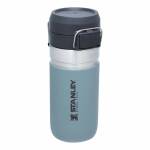 Stanley Quick Flip Water Bottle, Flasche mit 470 ml, vakuumisoliert, hellblau