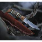 Helle hochglanzpolierter H3LS-Klinge - Birkenholzgriff - SE 684 Limited Edition