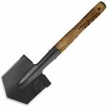 Condor Wilderness Survival Shovel aus Carbonstahl mit Axtschneide