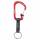 Nite Ize Slidelock Keyring #3 Aluminiumkarabiner, rot, CSLAW3-10-R6