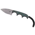CRKT Minimalist mit Spear Point Klinge, Kydexscheide, Gürtelclip