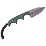 CRKT Minimalist mit Spear Point Klinge, Kydexscheide, Gürtelclip