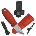 Morakniv Eldris rot mit Neck Knife Kit, Sandvik-Stahl...